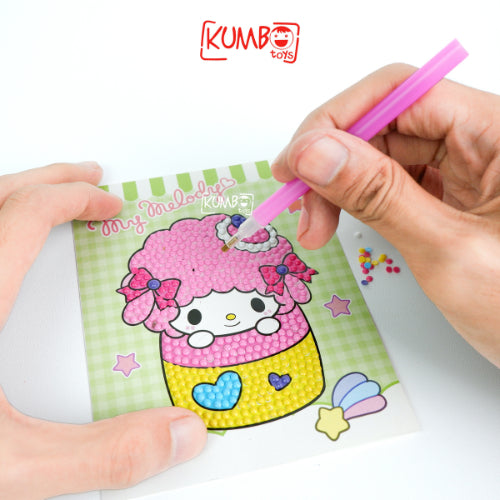 Mainan Edukasi Anak DIY Diamond Painting Frame Sanrio MINI FRAME DIAMOND