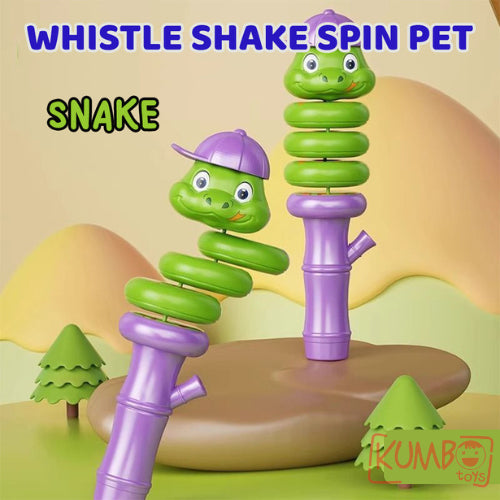 Mainan Edukasi Anak Whistle Shake Spin Baby Rattle Berputar Peluit