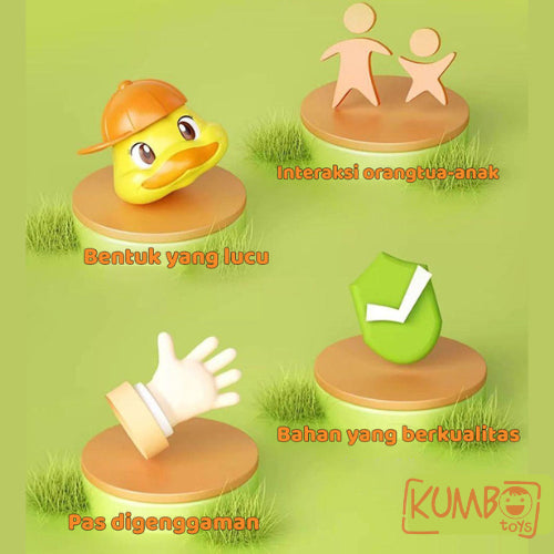 Mainan Edukasi Anak Whistle Shake Spin Baby Rattle Berputar Peluit