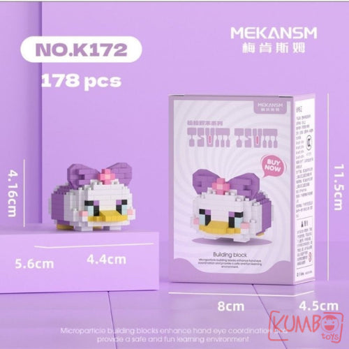 Mainan Anak Mini Bricks 3D Tsum Tsum