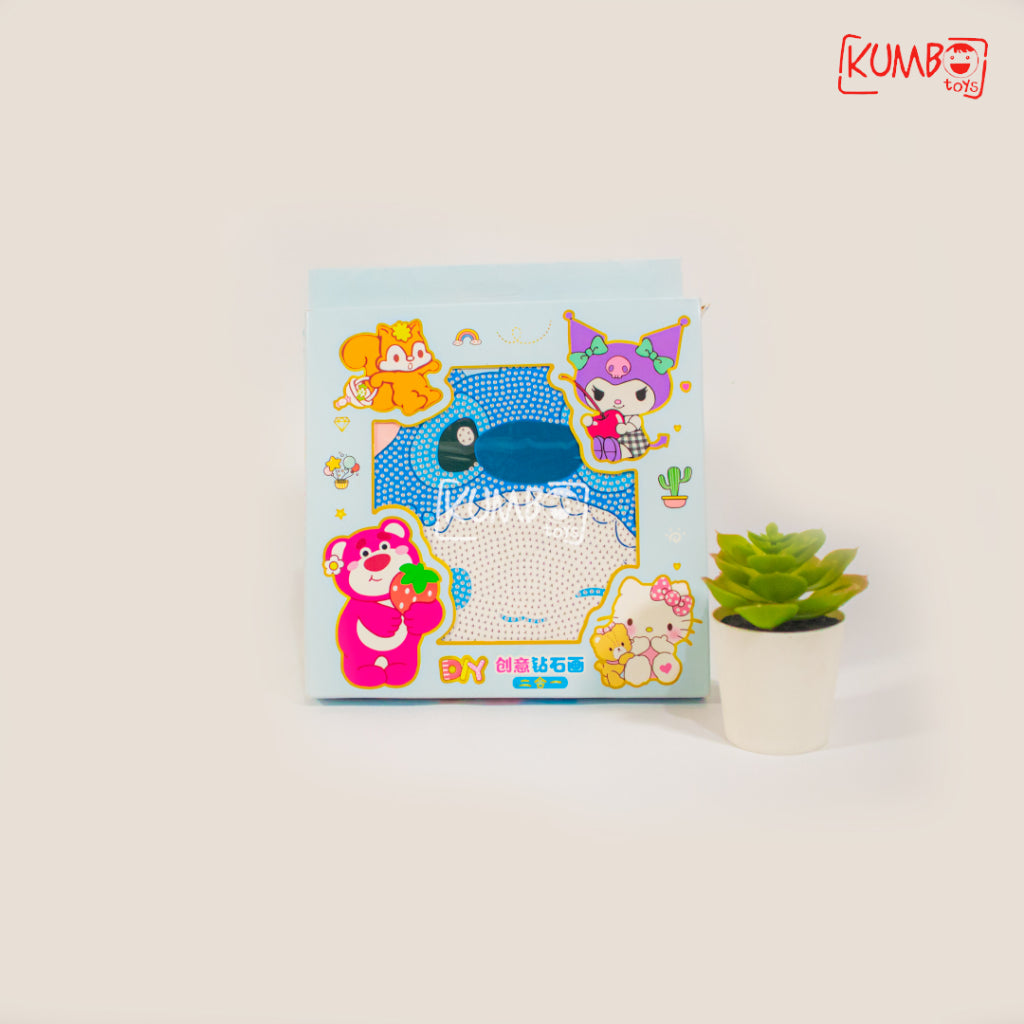 Mainan Edukasi Anak Diamond Painting Karakter Figura Akrilik