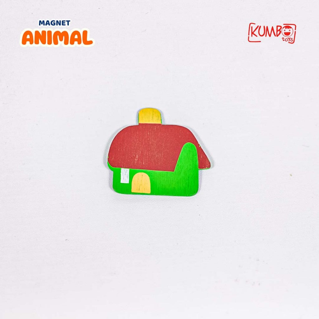 Mainan Edukasi Magnet Kayu Tempel Kulkas Anak Karakter