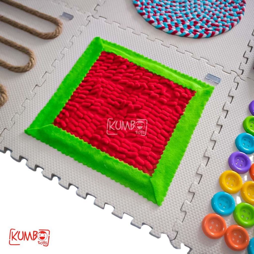 Mainan Edukasi Anak Paket Sensory Path Mat EvaMat