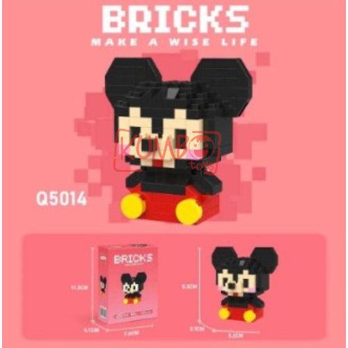 Mainan Edukasi Bricks Mini Mainan Balok Susun 3D