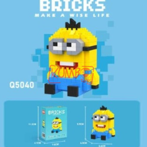 Mainan Edukasi Bricks Mini Mainan Balok Susun 3D