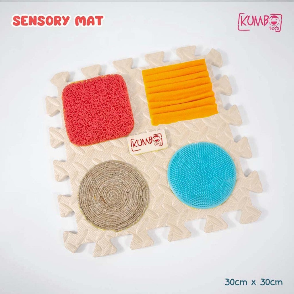 Mainan Edukasi Anak Sensory Play Mat / EVAMat Montessori Anak Bayi