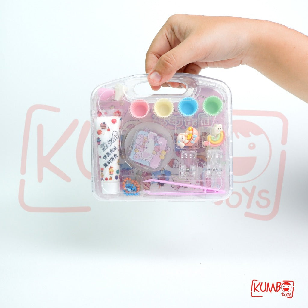 Mainan Edukasi DIY Cream Goo Card Set Krim Akrilik Gooka Aksesoris Hiasan Stiker Seni Kerajinan