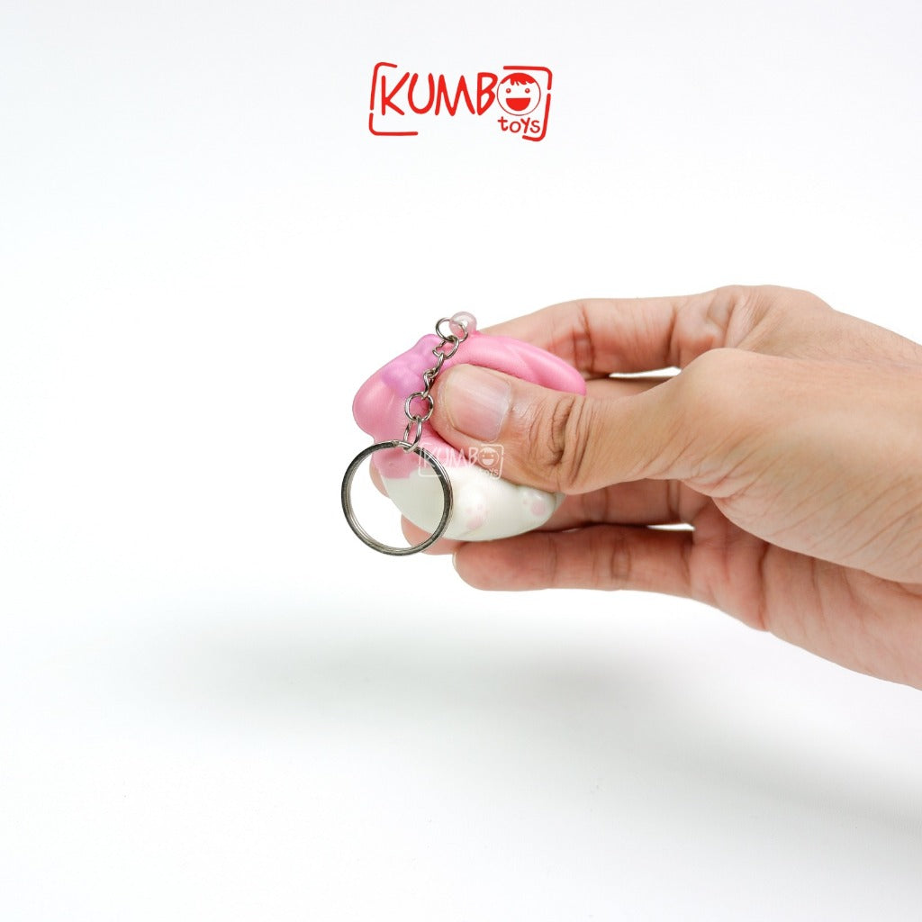 Gantungan Kunci/Tas Sekolah Anak Lucu KeyChain Squishy Karakter Sanrio