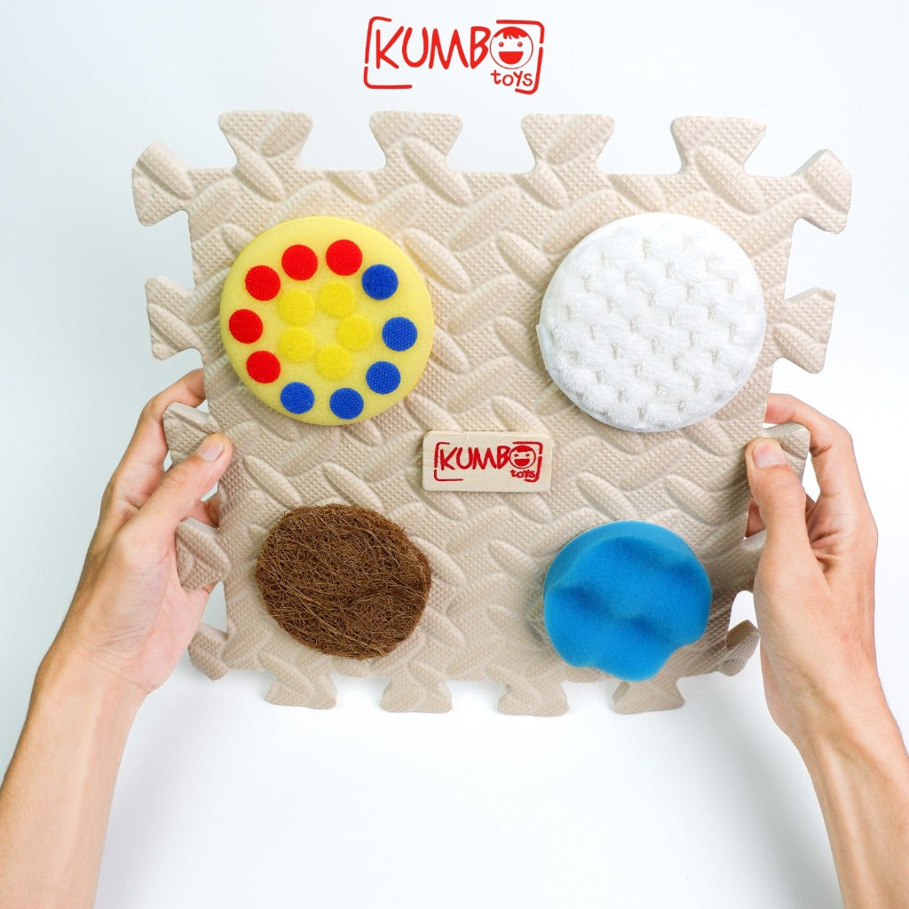 Mainan Edukasi Anak Sensory Play Mat / EVAMat Montessori Anak Bayi