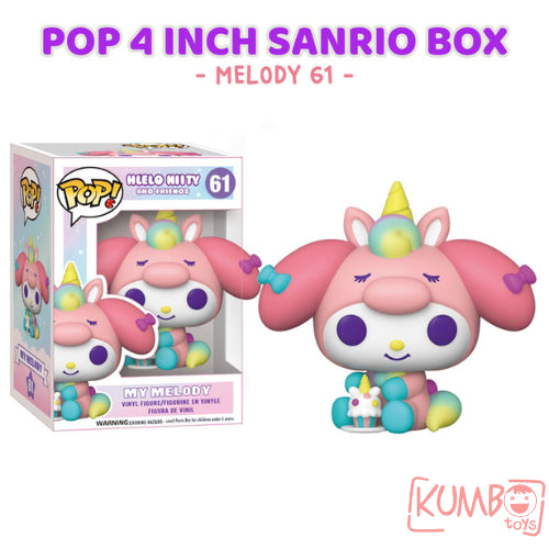 Mainan Anak Figure POP Vinyl 4 Inch Sanrio Karakter