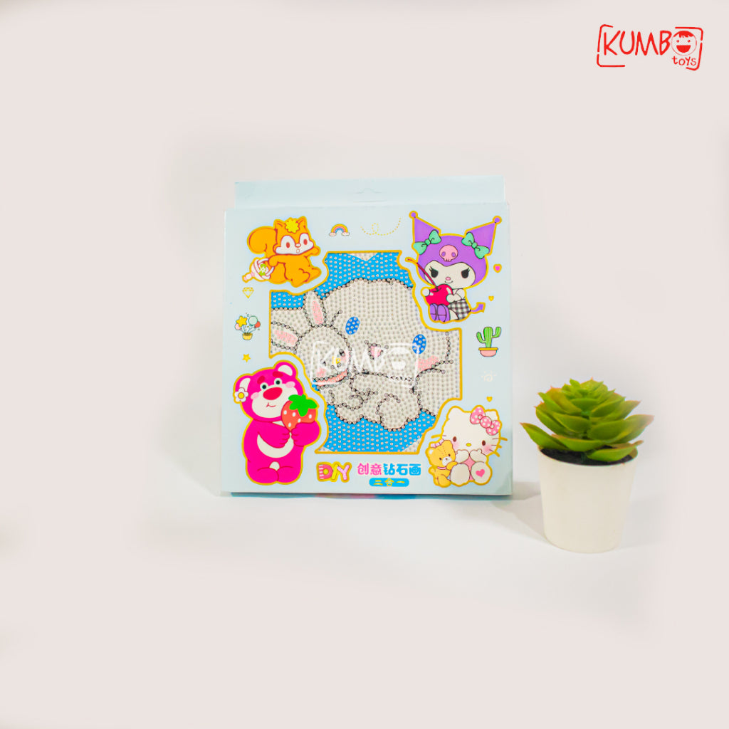 Mainan Edukasi Anak Diamond Painting Karakter Figura Akrilik