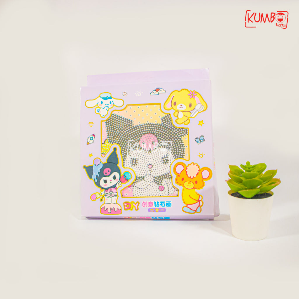 Mainan Edukasi Anak Diamond Painting Karakter Figura Akrilik