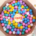 Mainan Mandi Bola Anak Cipung Versi Tropical Pastel Bola Plastik Mandi SNI