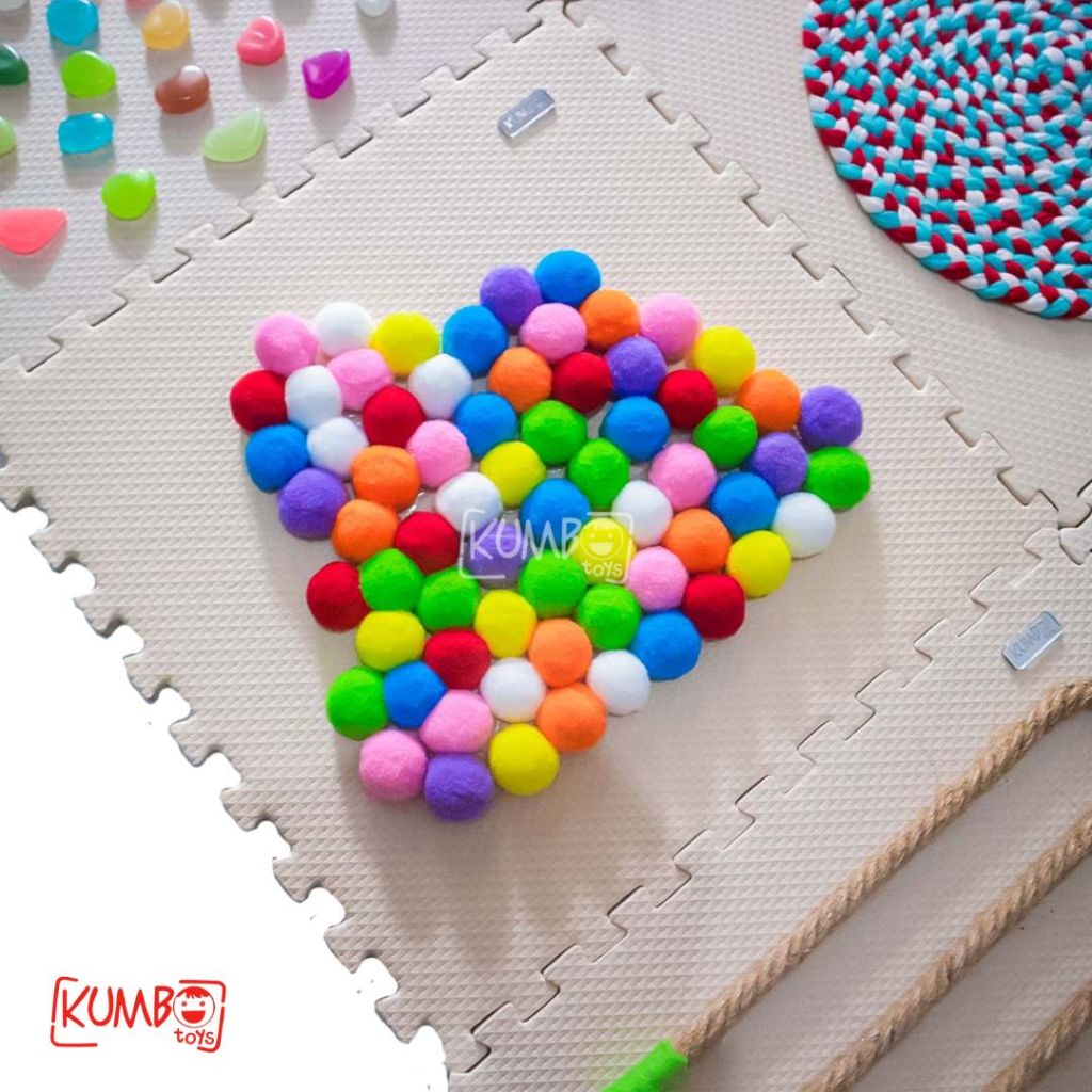 Mainan Edukasi Anak Paket Sensory Path Mat EvaMat