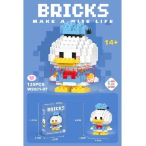 Mainan Edukasi Bricks Mini Mainan Balok Susun 3D