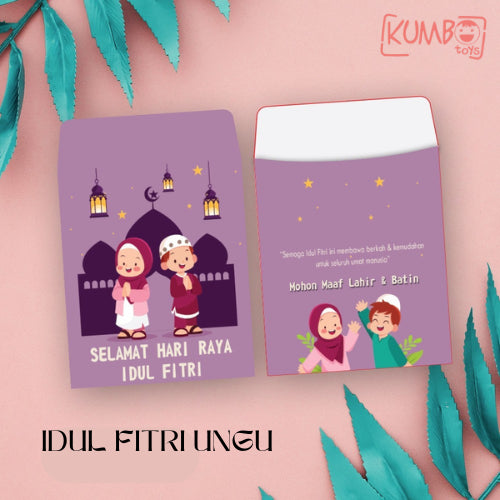 Amplop Lebaran Kecil/Mini EID MUBARAK RAMADHAN KAREEM Selamat Idul Fitri