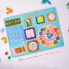 Mainan Edukasi Busy Board Mainan Montessori Papan Main Ukuran Jumbo