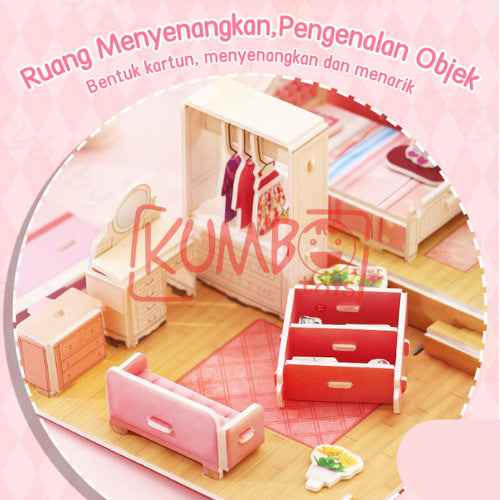 Mainan Edukasi Anak Puzzle Foam 3D Besar DIY Jigsaw Foam