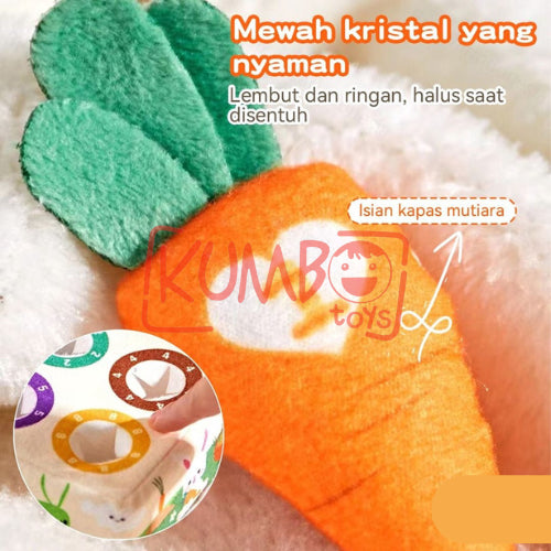 Mainan Edukasi Anak Bayi Carrot Pulling Toy Fine Motor Skills