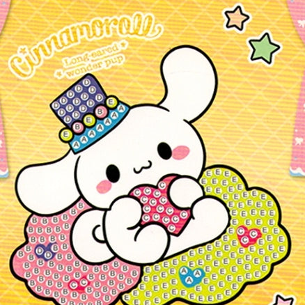 Mainan Edukasi Anak DIY Diamond Painting Frame Sanrio MINI FRAME DIAMOND
