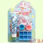 Mainan Edukasi Anak DIY Cream Gooka Guka Set MIKA Clay Aksesoris Hiasan Akrilik Kerajinan