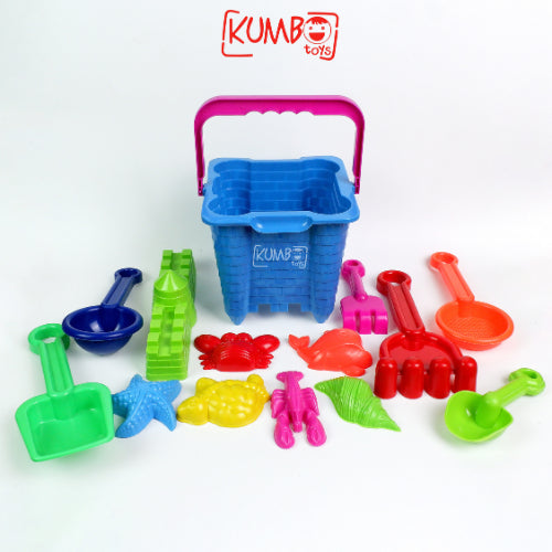 Mainan Edukasi Anak Ember Pasir Castle Ember Istana Cetakan Sekop Jumbo