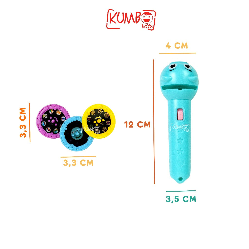 Mainan Edukasi Anak Senter Proyektor