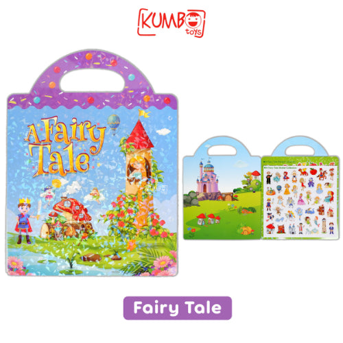 Mainan Edukasi Buku Stiker Anak Sticker Book Activity Kids