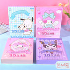 Mainan Edukasi Anak 3D BP Standing Painting With Frame Light Sanrio