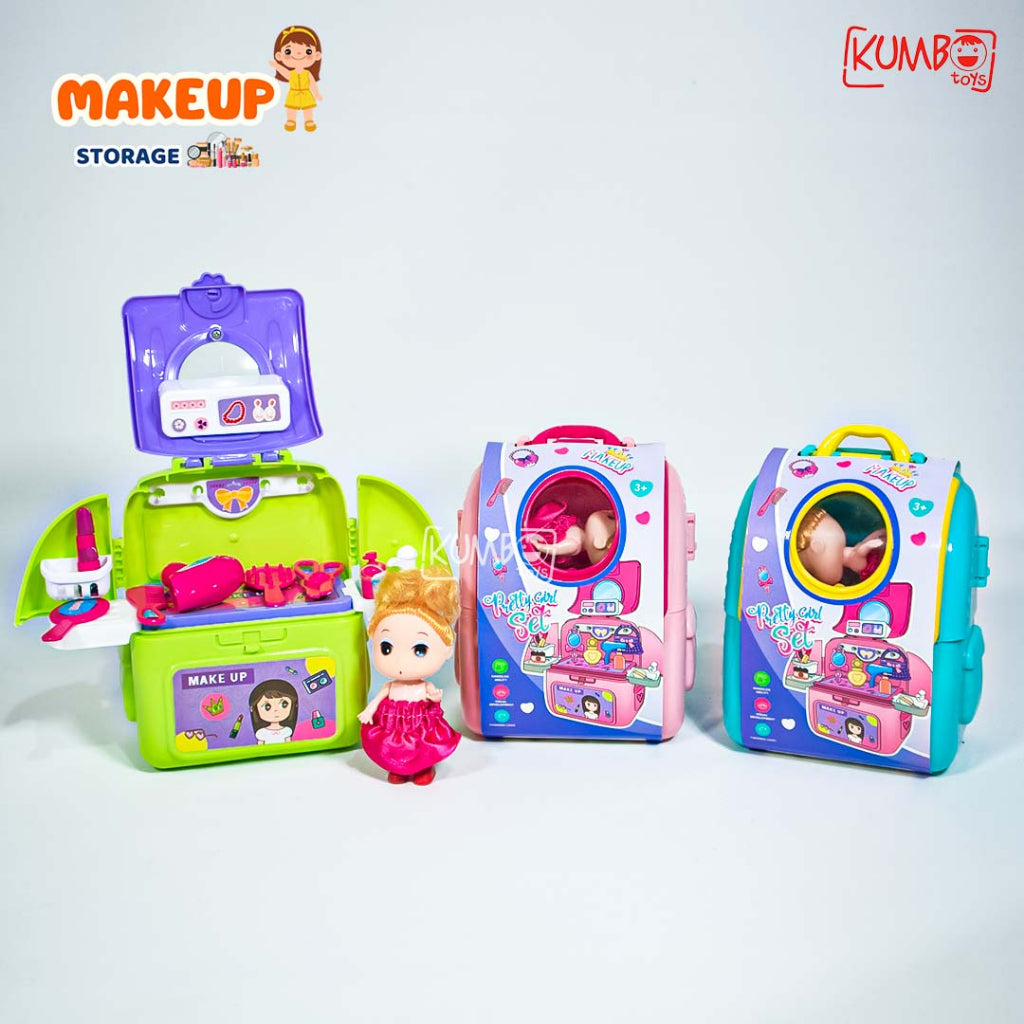 Mainan Edukasi Makeup Storage Bag Pretty Girl Set Anak Lucu