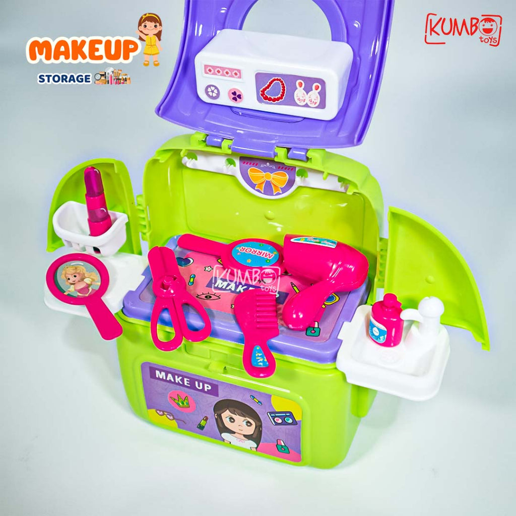 Mainan Edukasi Makeup Storage Bag Pretty Girl Set Anak Lucu