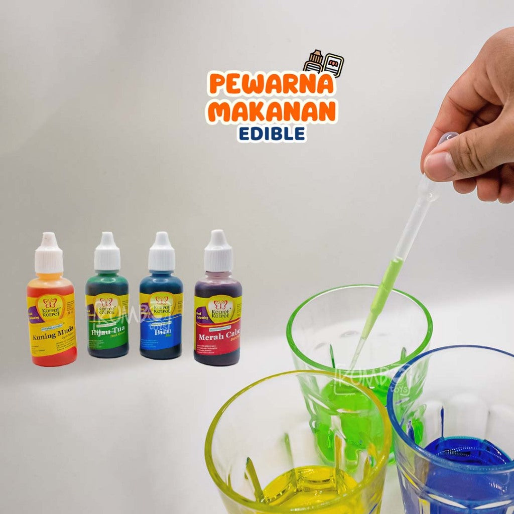 pewarna makanan edible eatable koepoe