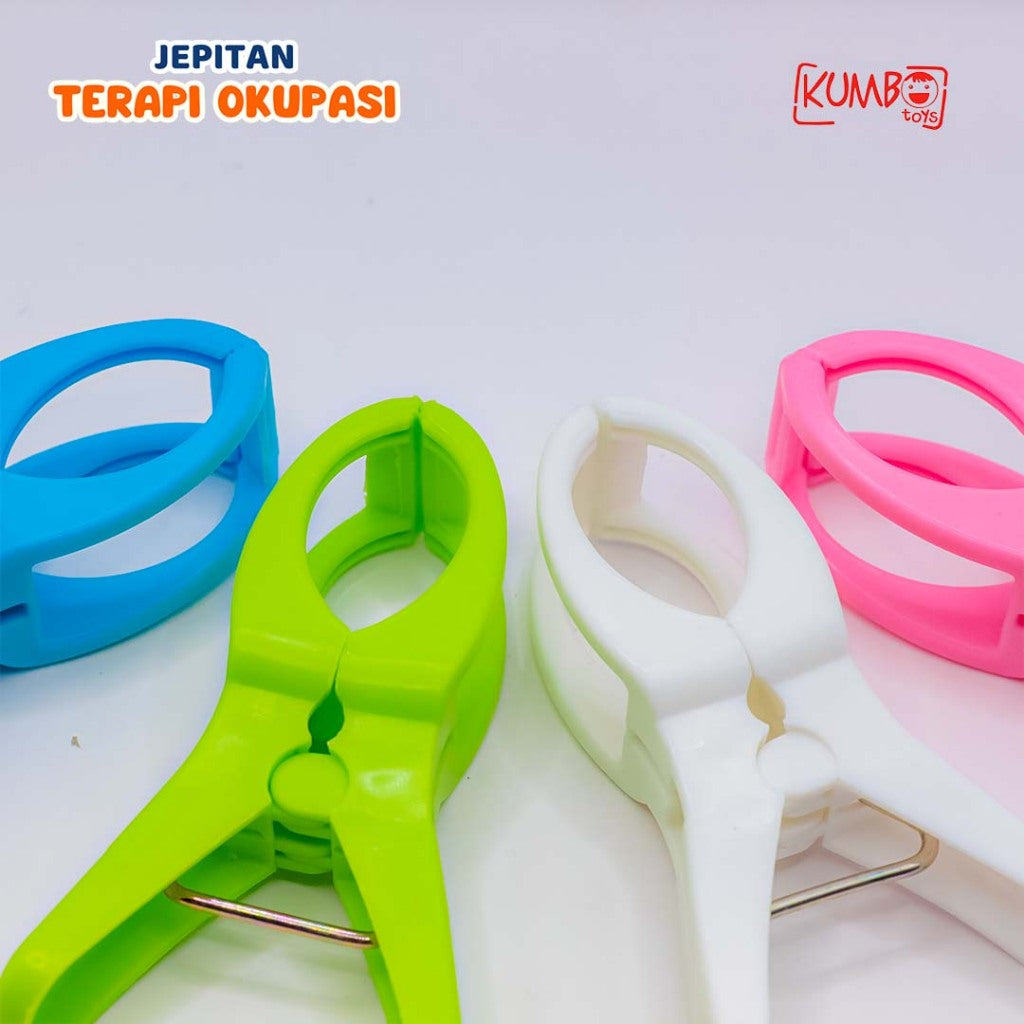 Mainan Edukasi Alat Jepitan Montessori Terapi Okupasi Anak