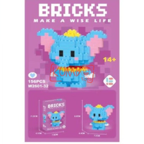 Mainan Edukasi Bricks Mini Mainan Balok Susun 3D