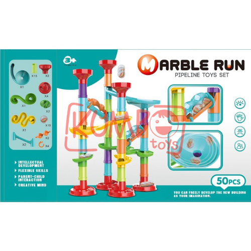 Mainan Edukasi Anak Marble Run Pipeline Toys Set