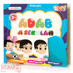 Buku Cerita Anak Bergambar Islami Seri Adab Full Color Bilingual Adab Version