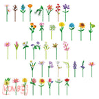 Mainan Edukasi Anak Bricks Flower Florist Plant Series High Quality Bricks