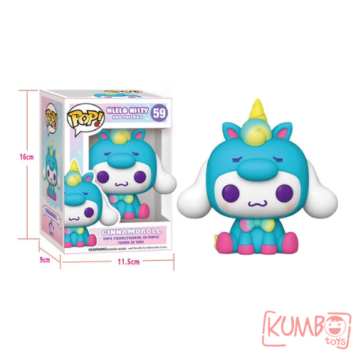 Mainan Anak Figure POP Vinyl 4 Inch Sanrio Karakter