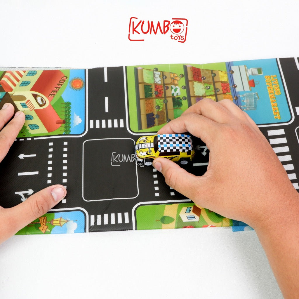 Mainan Edukasi Anak Mobil Pullback Mix Boomerang Drives