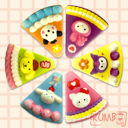 Mainan Anak Squishy Slow Sanrio Cake Karakter Lucu Bentuk Kue