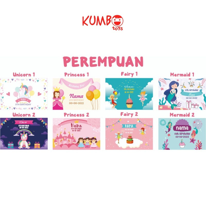 Hampers Ulang Tahun Souvenir Botol / Tumbler Rabbit 330 ml Kemasan Box Kraft Anak