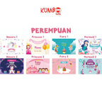 Hampers Ulang Tahun Souvenir Botol / Tumbler Rabbit 330 ml Kemasan Box Kraft Anak