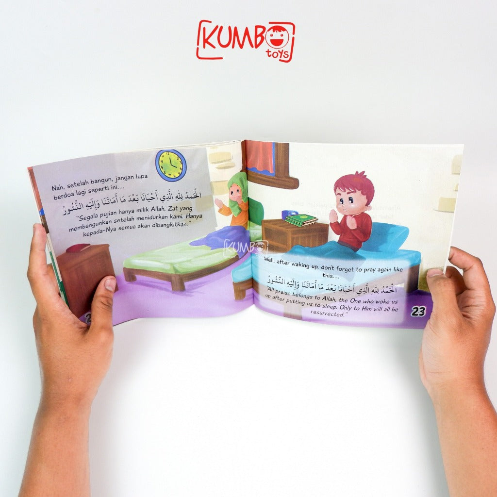 Buku Cerita Anak Bergambar Islami Seri Adab Full Color Bilingual Adab Version
