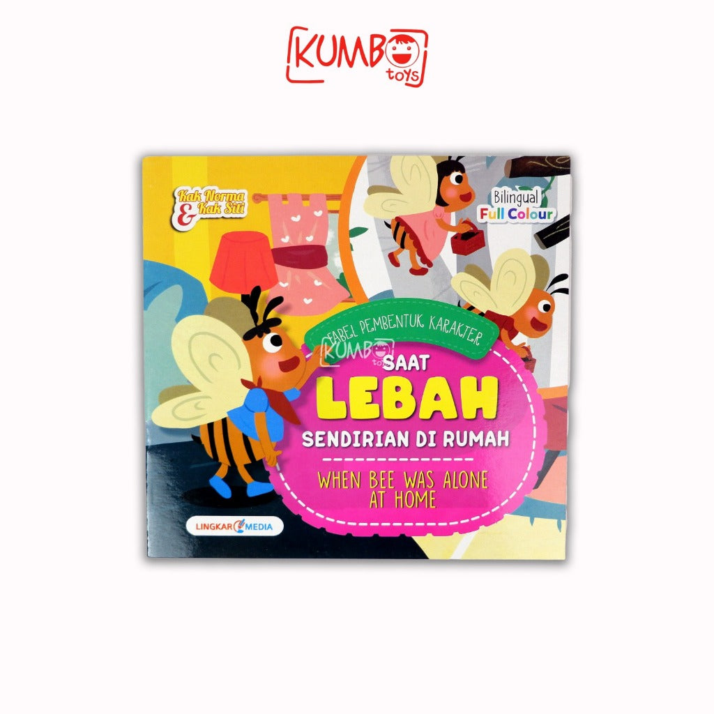 Buku Cerita Anak Bergambar/Buku Dongeng Fabel Bilingual Pembentuk Karakter