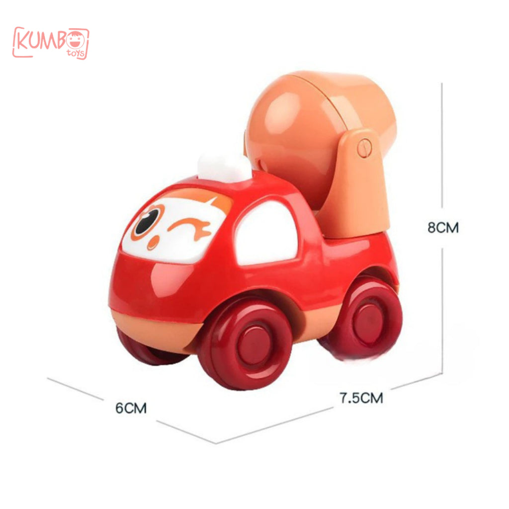 Mainan Edukasi Anak Inersia Friction Car Truck Mobil Truk