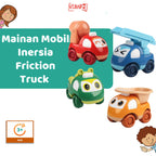 Mainan Edukasi Anak Inersia Friction Car Truck Mobil Truk