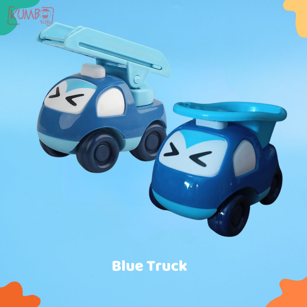 Mainan Edukasi Anak Inersia Friction Car Truck Mobil Truk