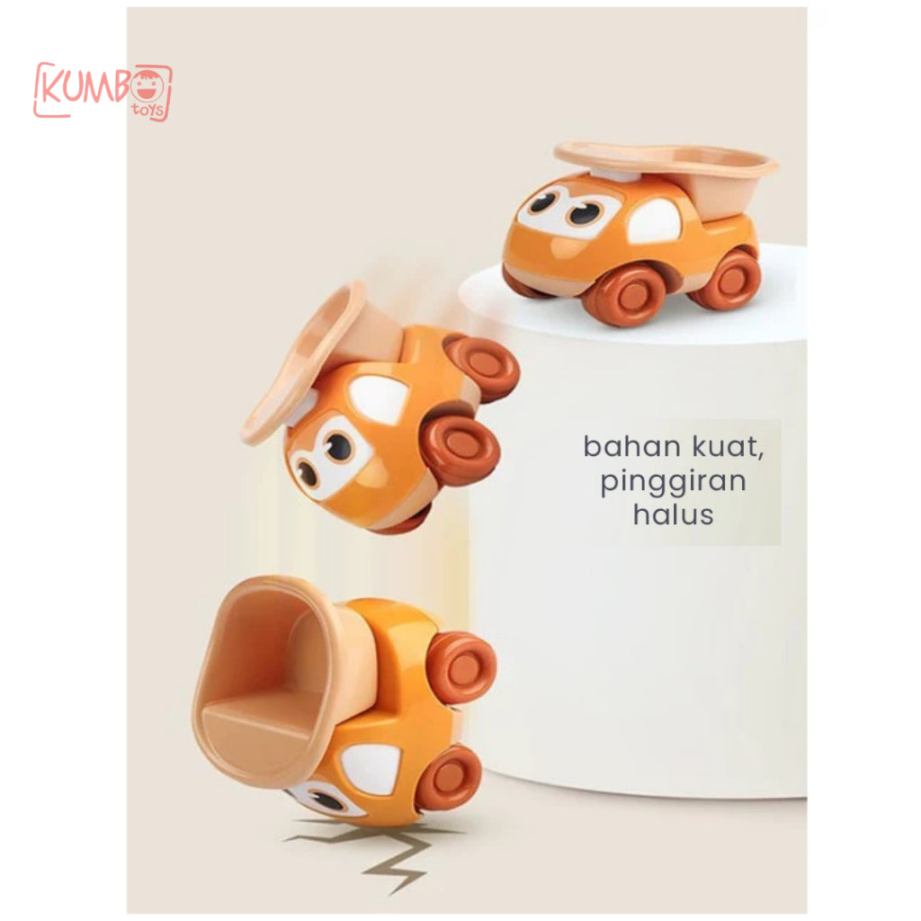 Mainan Edukasi Anak Inersia Friction Car Truck Mobil Truk