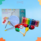 Mainan Edukasi Anak Alat Musik Set Box Smart With Music