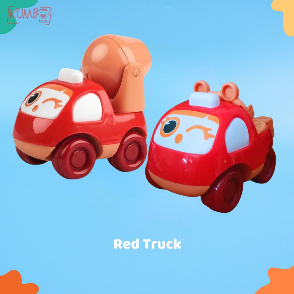 Mainan Edukasi Anak Inersia Friction Car Truck Mobil Truk